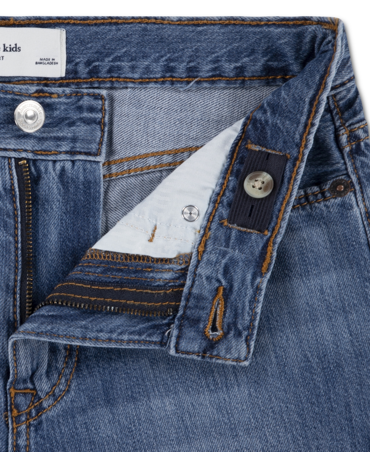 abercrombie kids Boys' Adjustable Denim Shorts