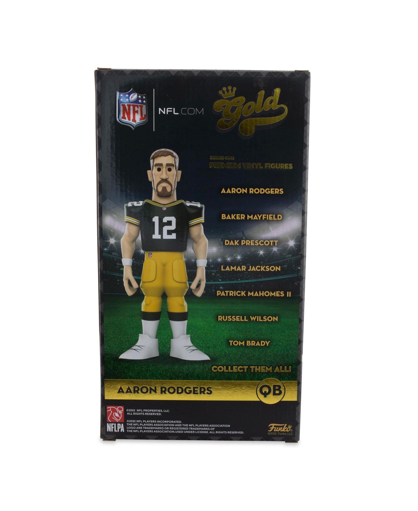 Детская фигурка Funko Pop! Green Bay Packers Aaron Rodgers Chase 12" Vinyl — фото 6