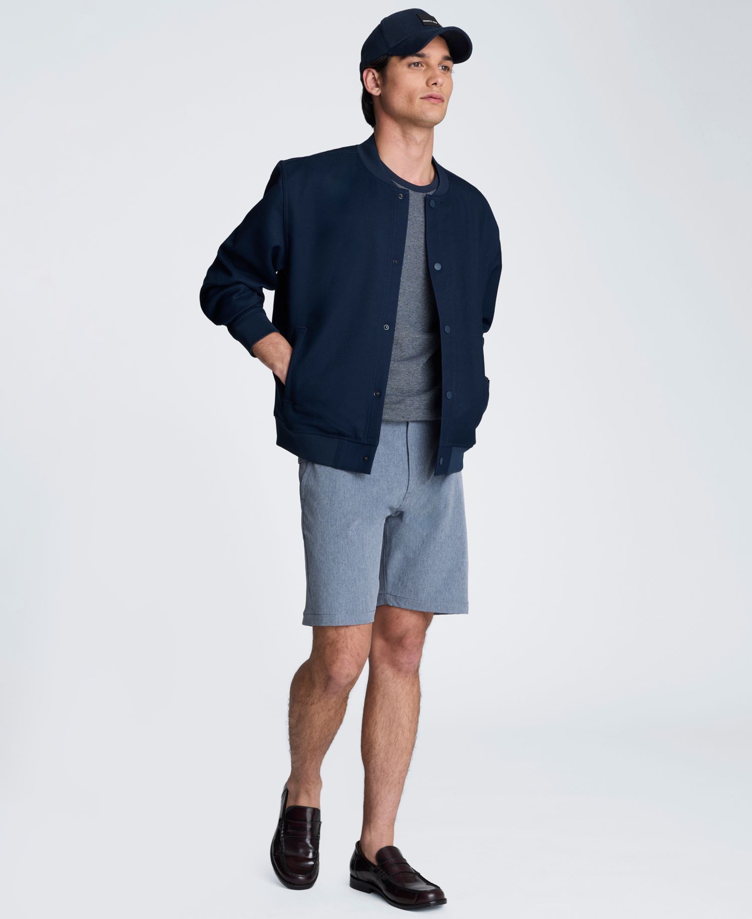 Men's Relaxed Bomber Jacket