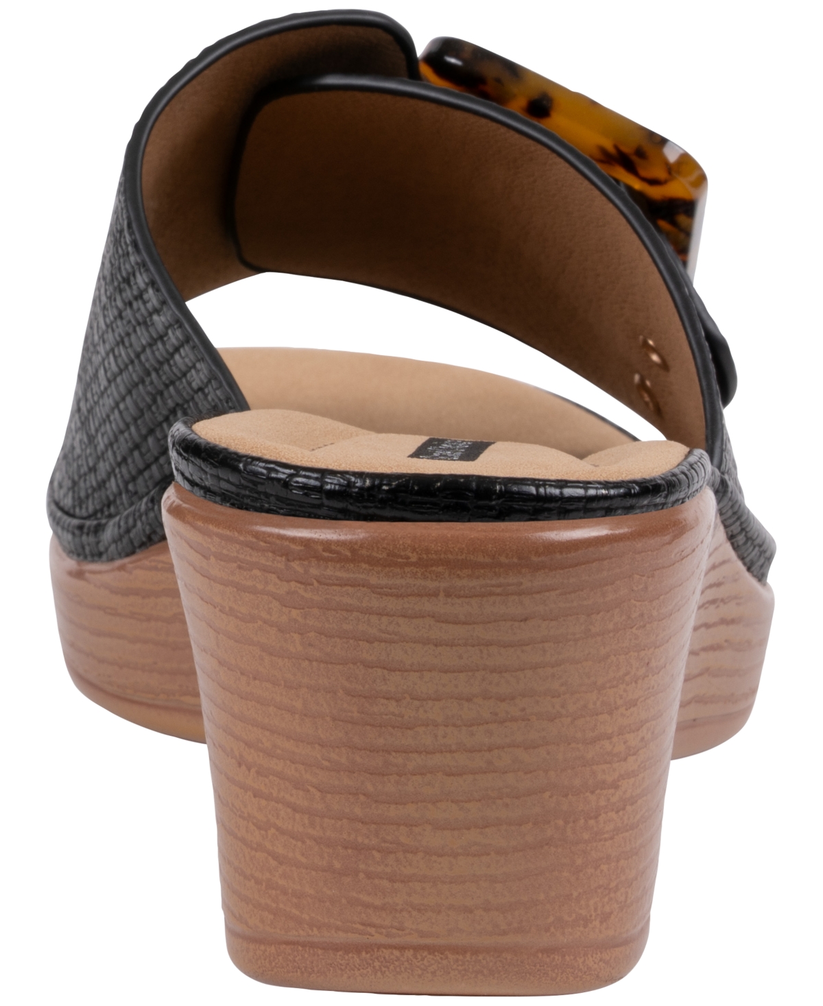 Gc Shoes Women's Teri Buckle Wedge Sandals