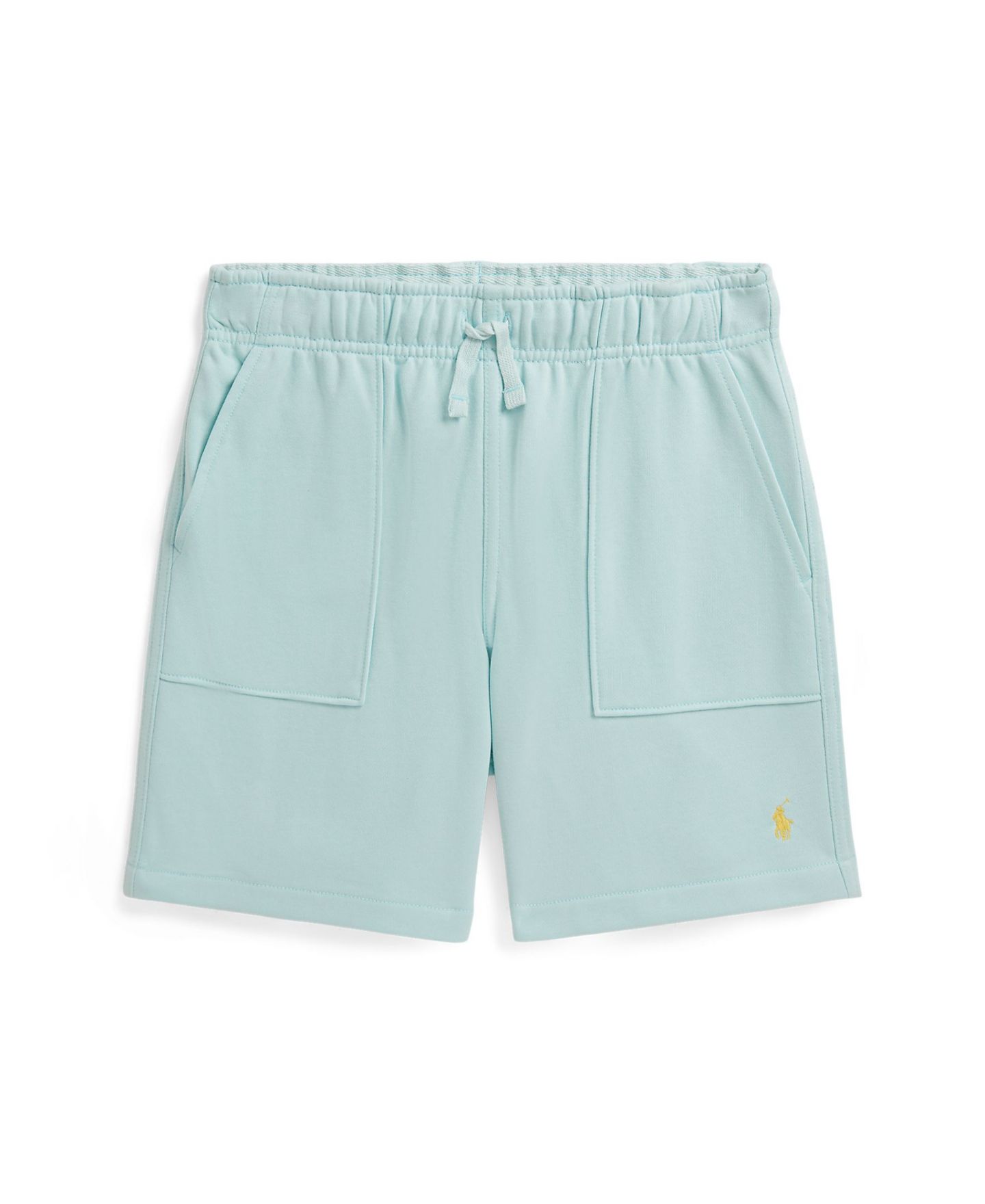 Шорты Polo Ralph Lauren French Terry Drawstring для мальчиков, цвет: Синий — фото 1