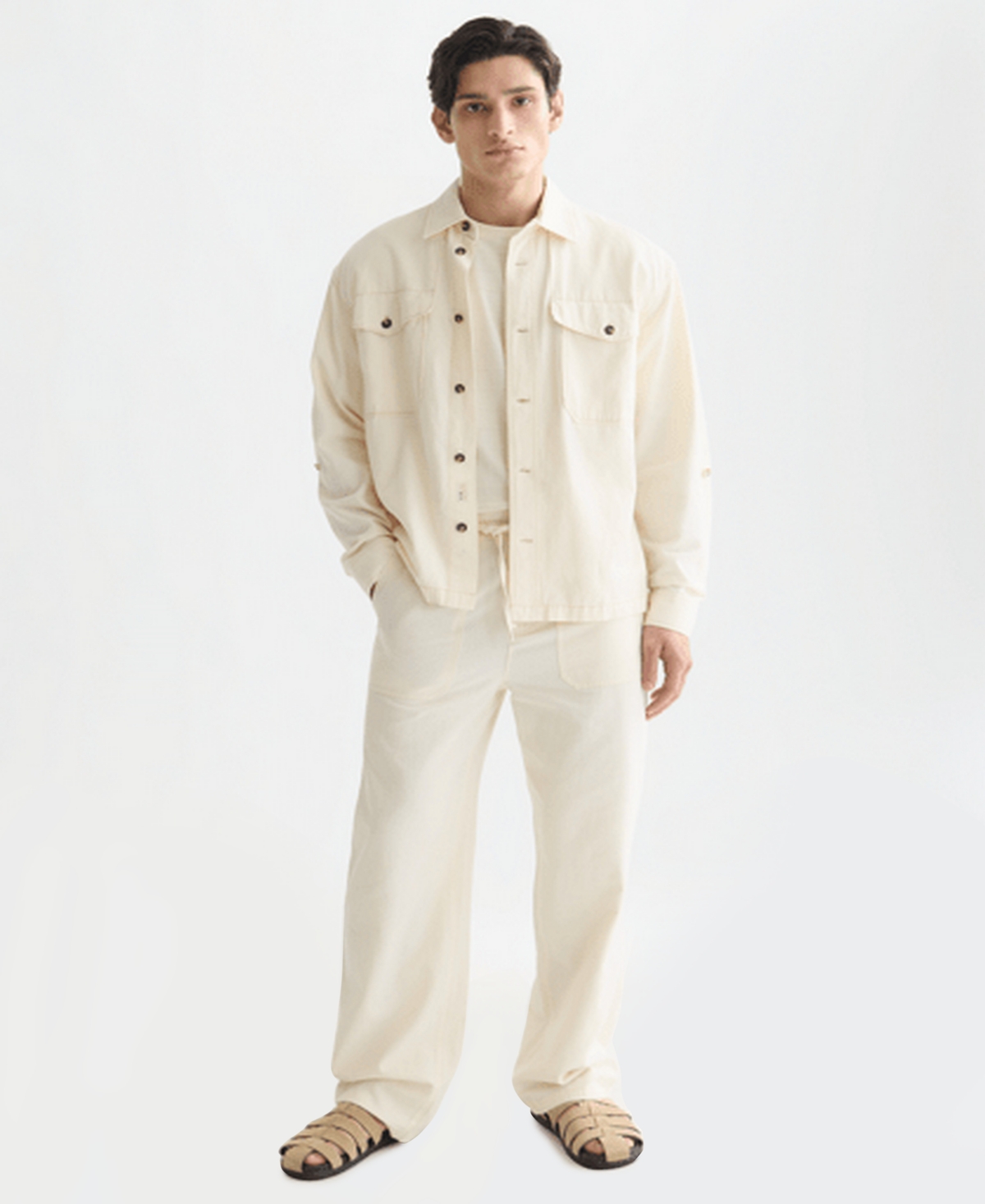 Scotch & Soda Men's Relaxed Straight-Fit Joggers