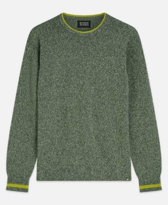 Men's Melange Regular-Fit Pull-On Sweater