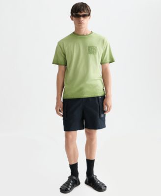 Men's Embroidered Artwork Short-Sleeve T-Shirt