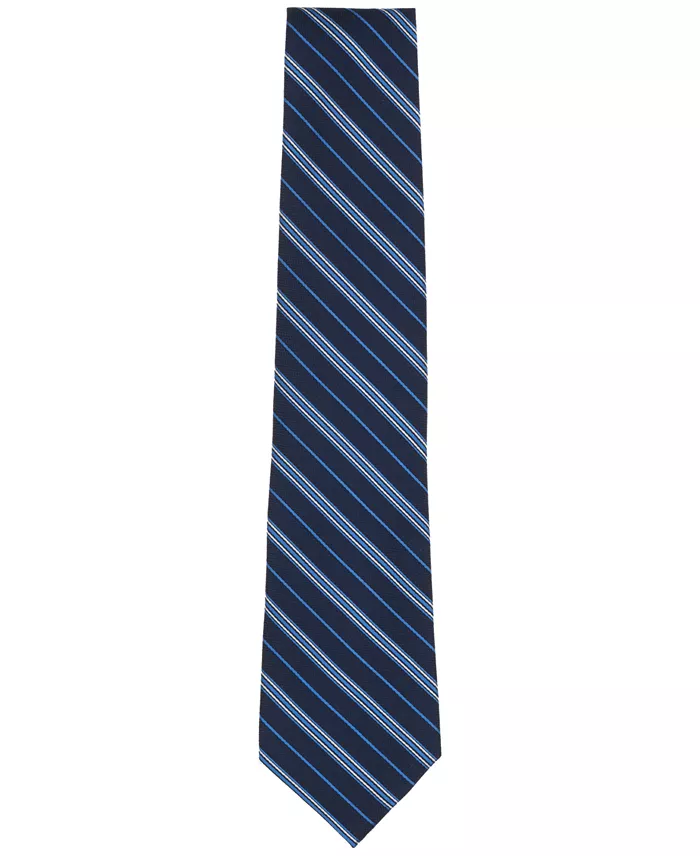 Brooks Brothers Men's Classic Stripe Pattern Tie - thumbnail 2