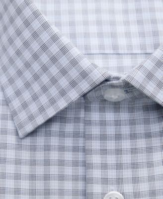 Men's Refined Cotton Stretch Shirt, Slim Fit