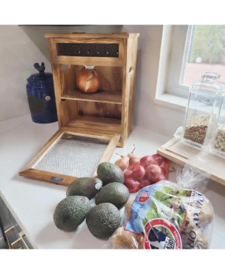 Wooden Countertop Storage Cabinet