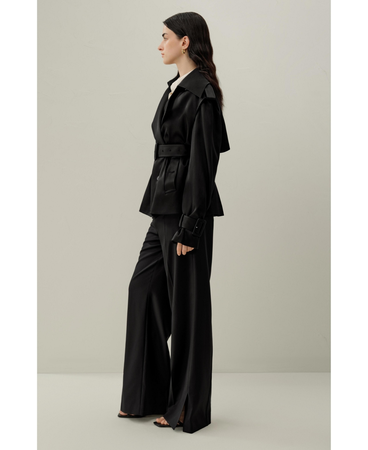 Lilysilk Women's Serica Short Trench