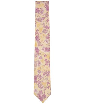 Men's Heron Floral Skinny Tie