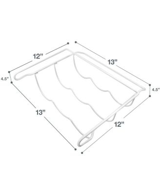 Fridge Wine Rack- Refrigerator Bottle Rack Holds 3 Bottles Wine