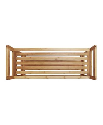 2 Tier Bamboo Shoe Rack, Square