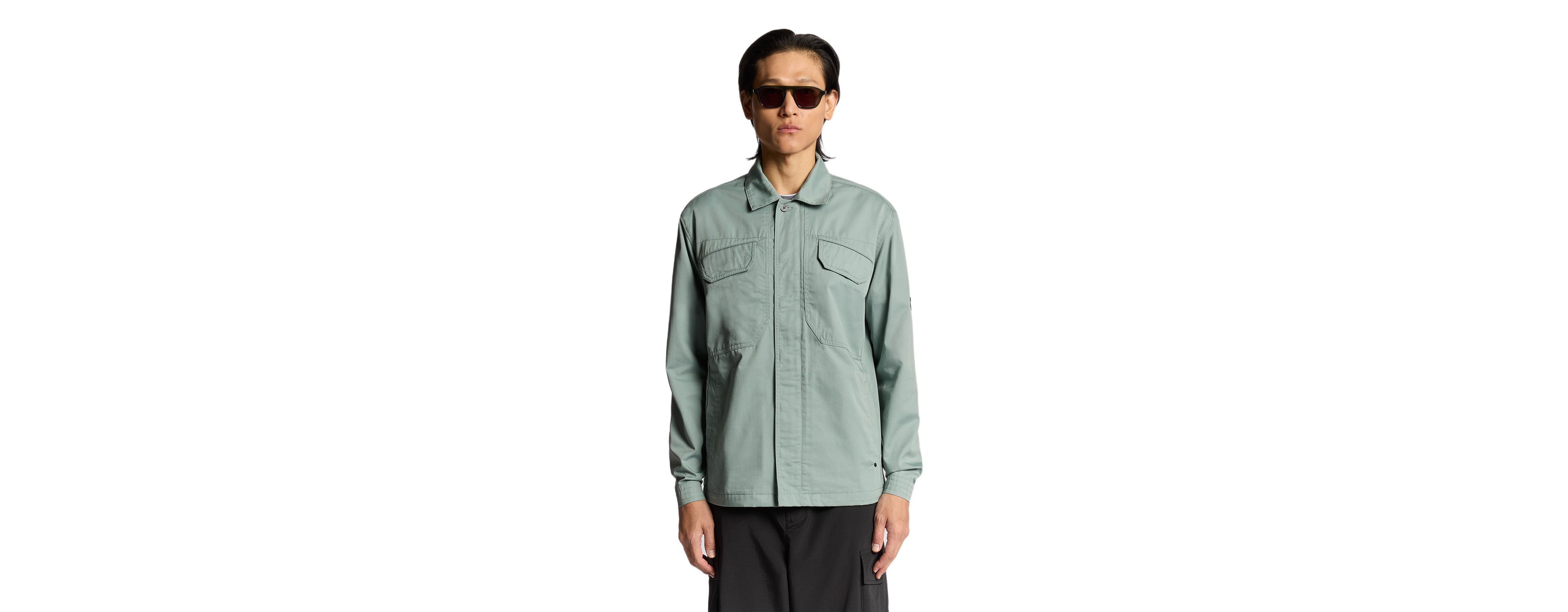 Lyle & Scott Men's Long Sleeve Multi Pocket Overshirt