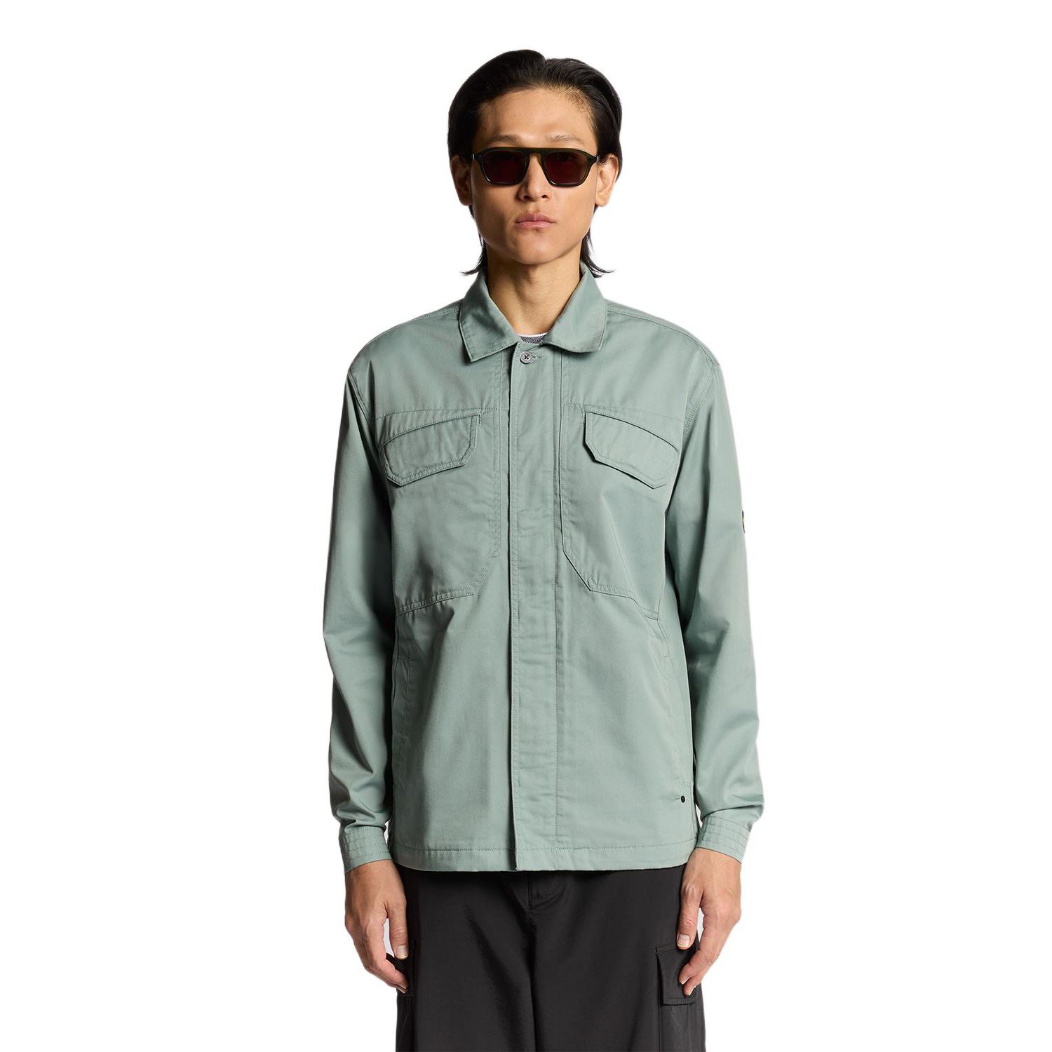 Men's Long Sleeve Multi Pocket Overshirt