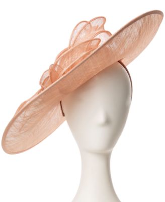 Sinamay Hatinator Self Flower Hat