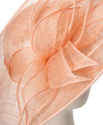 Sinamay Hatinator Self Flower Hat