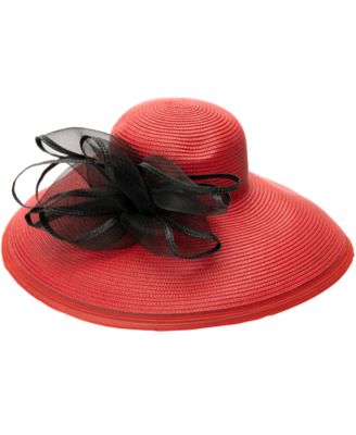 Extra Wide Brim Crinoline Hat