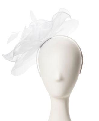 Wavy Net Fascinator Hat