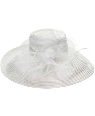 Romantic Profile Crinoline Hat