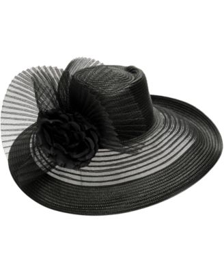 Sheer Brim Romantic Profile Hat