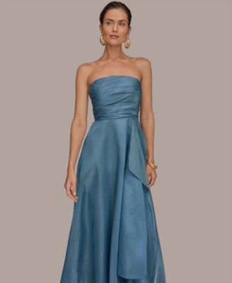 Women's Strapless Surplus Ball Gown