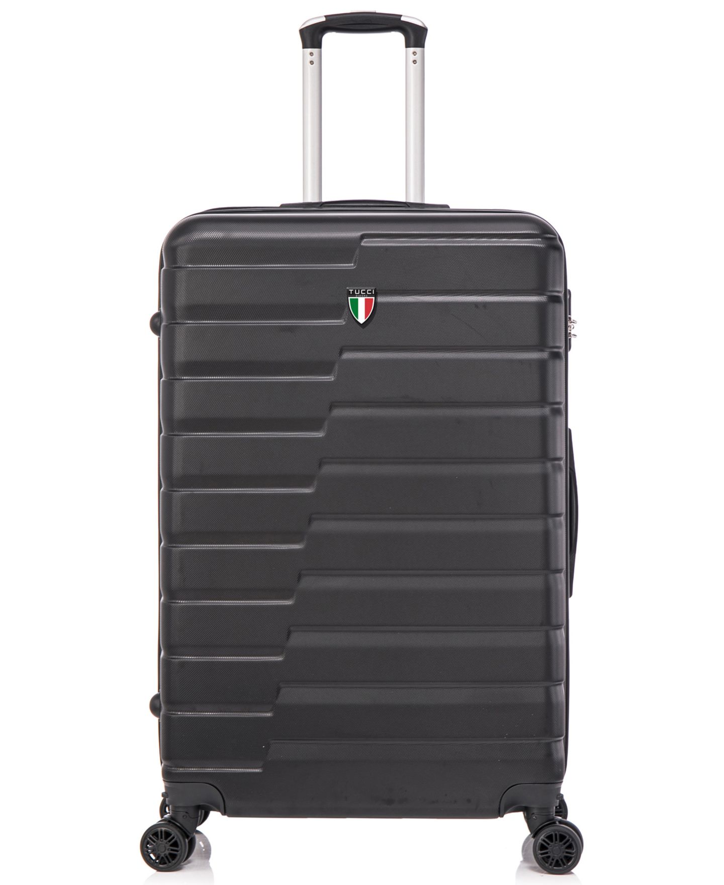Чемоданы Tucci Italy Marvello 3-Pc. Hardside Luggage Set, цвет: Чёрный — фото 2