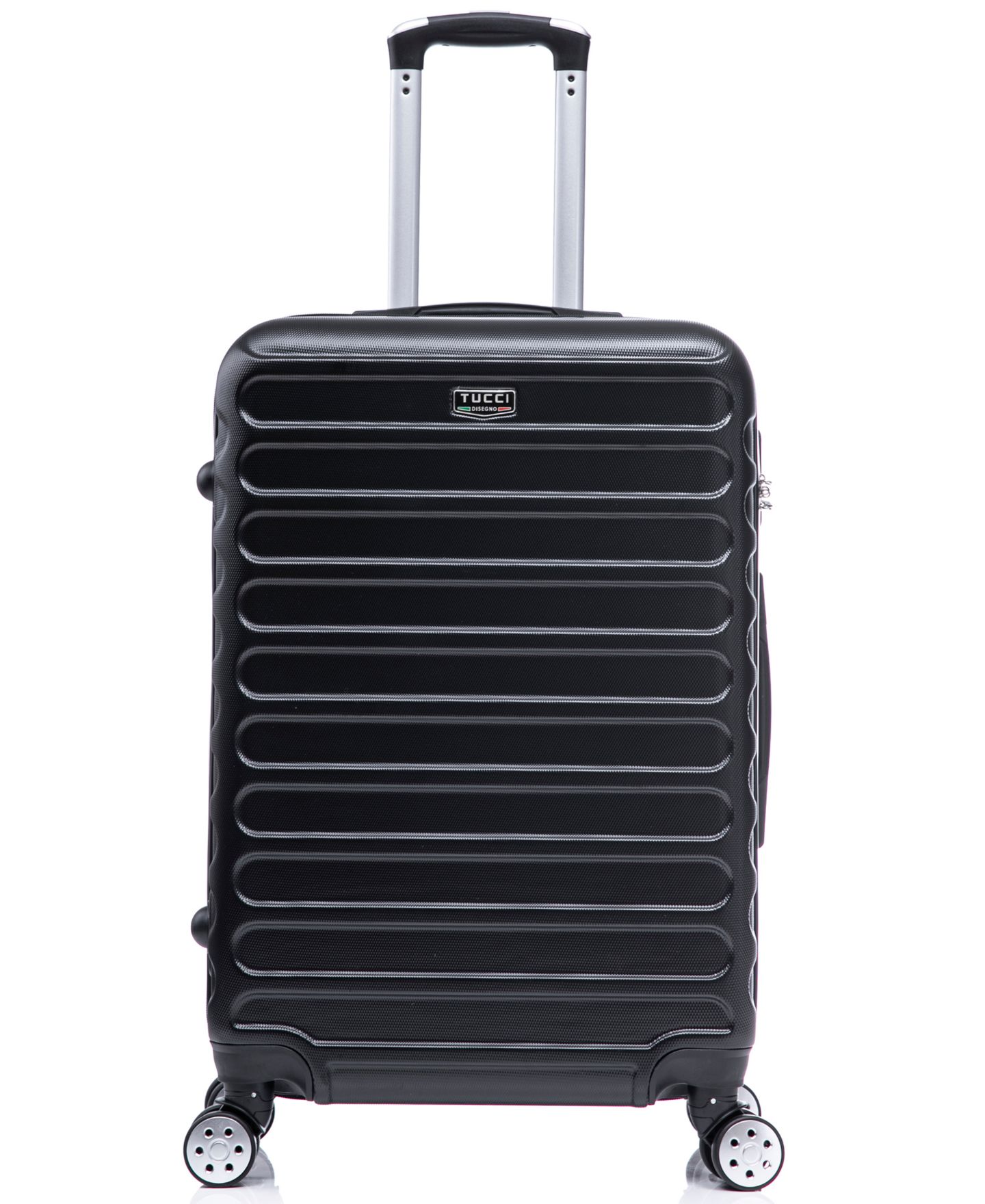 Чемоданы Tucci Italy Carravia 3-Pc. Hardside Luggage Set, цвет: Чёрный — фото 3