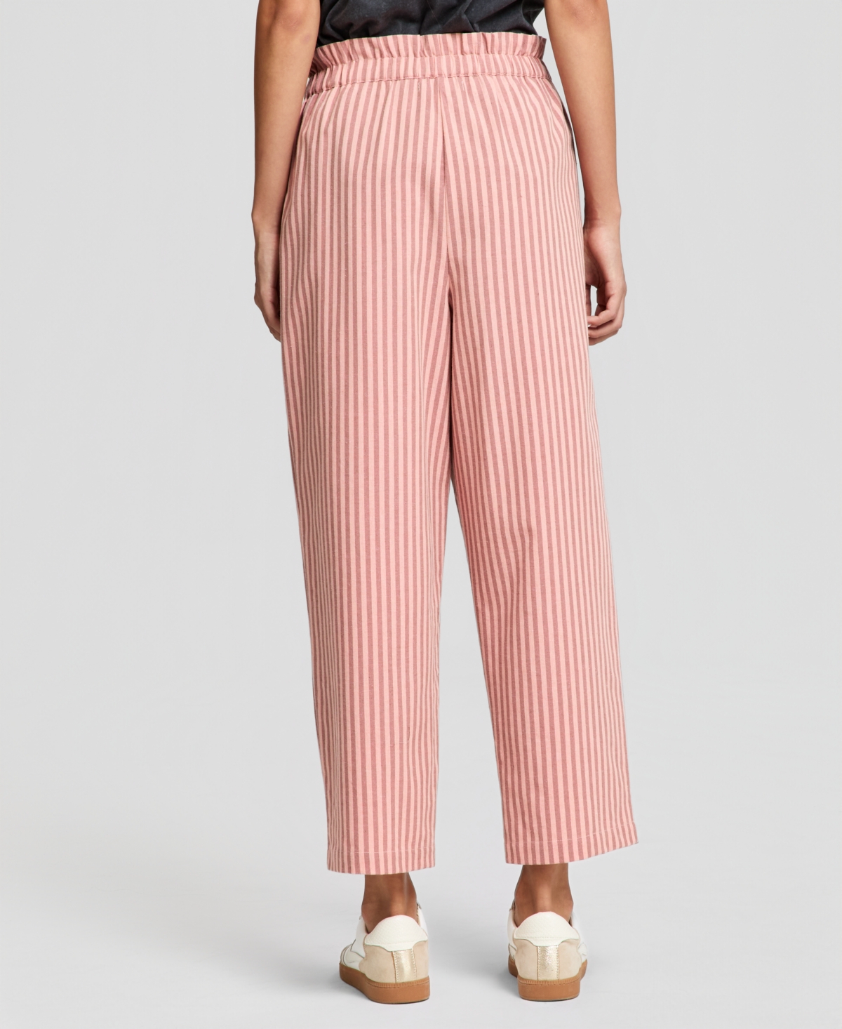 And Now This Women's Striped Drawstring Pull-On Pants, Macy's Exclusive