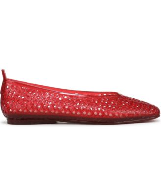 Women's Carla-Jelly Square Toe Flats
