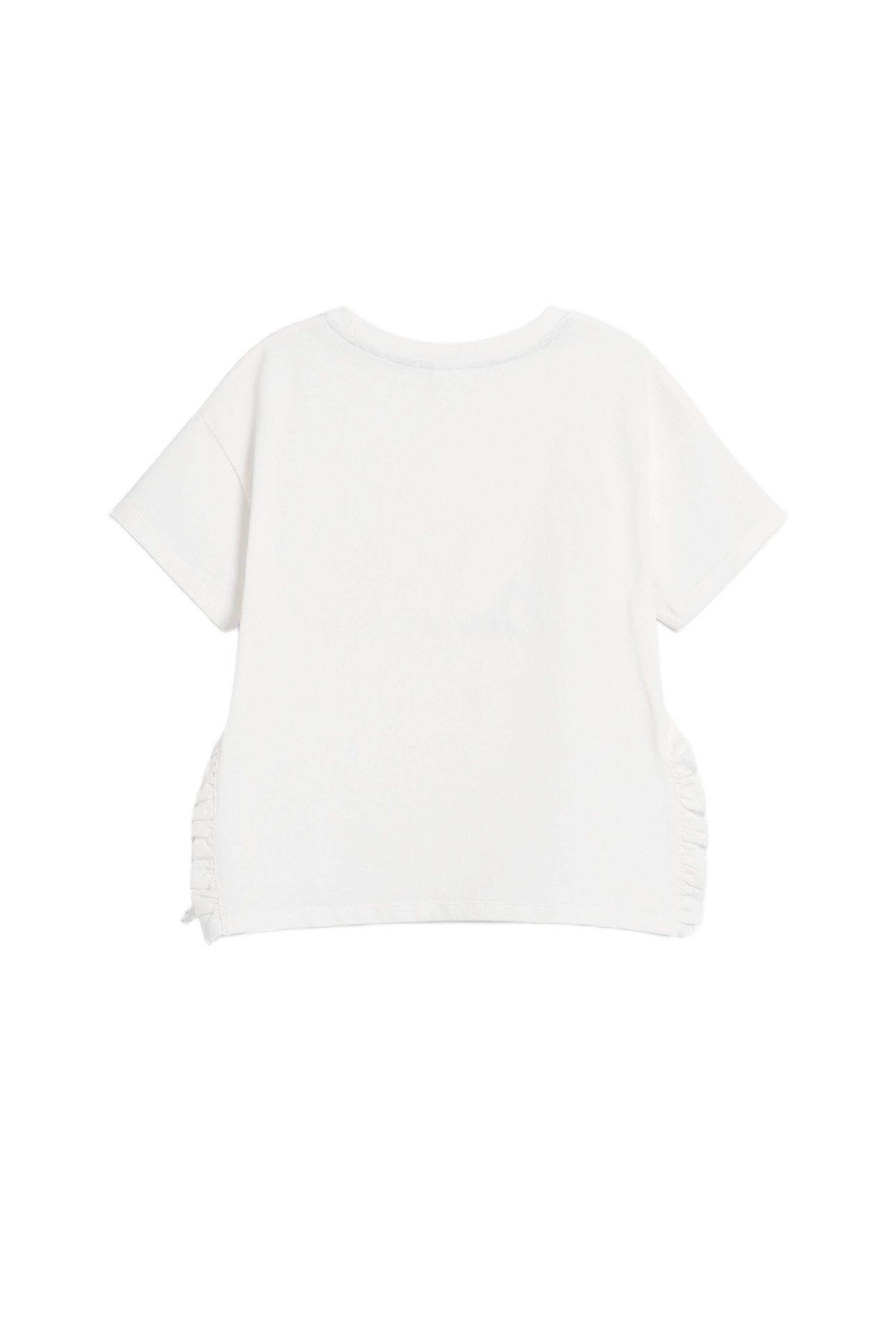 Girls's Short sleeve check t-shirt