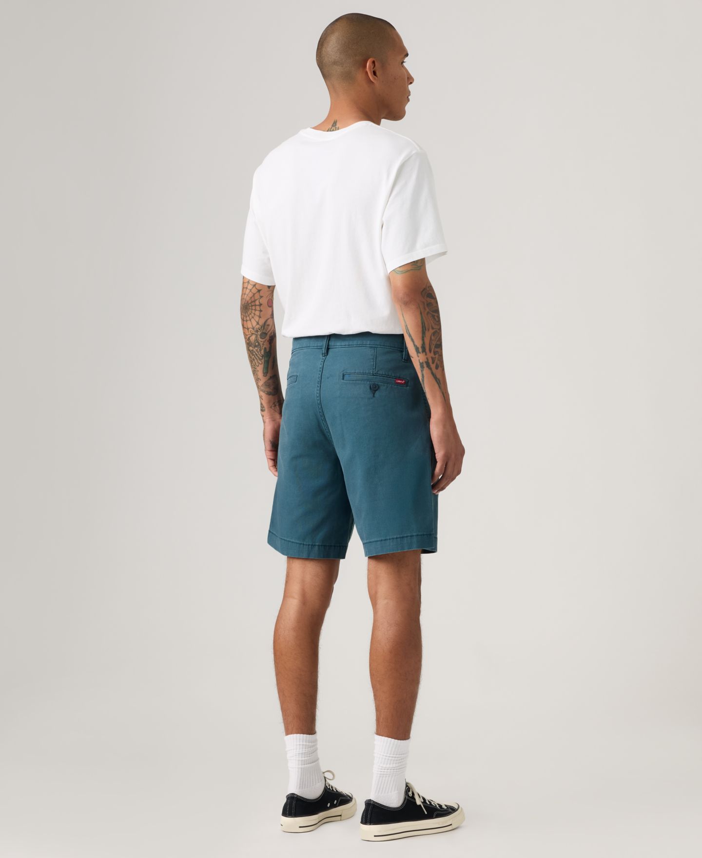 Мужские шорты Levi's Relaxed-Fit 8" Chino, цвет: Морской — фото 5