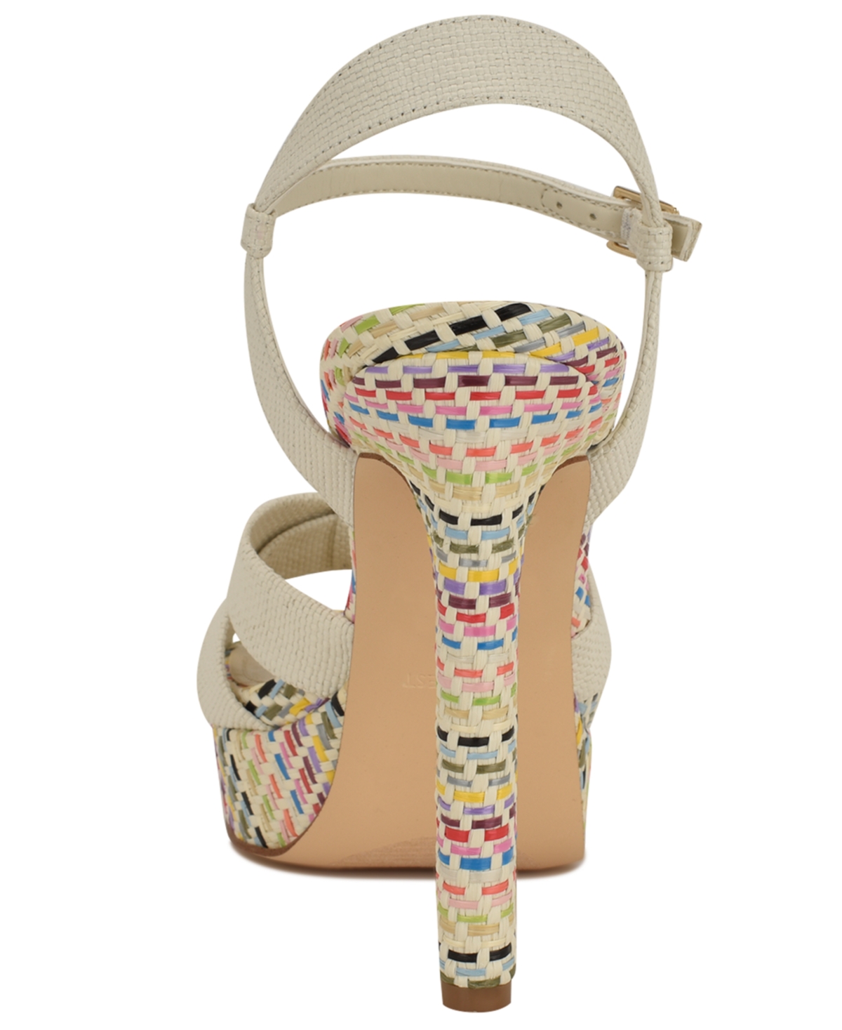 Nine West Women's Windee Knotted Platform Stiletto Sandals