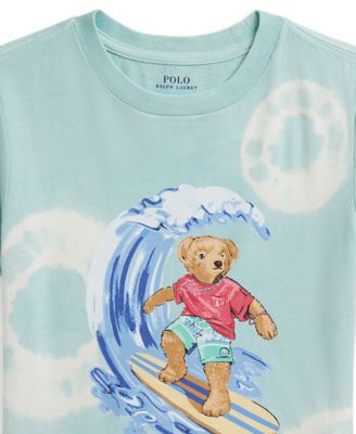 Boys' 2-7 Tie-Dye Polo Bear Cotton T-Shirt