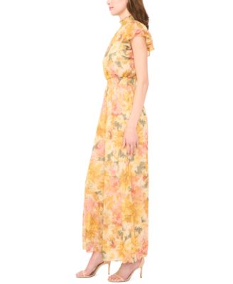 Women's Mock Neck Waist Dress