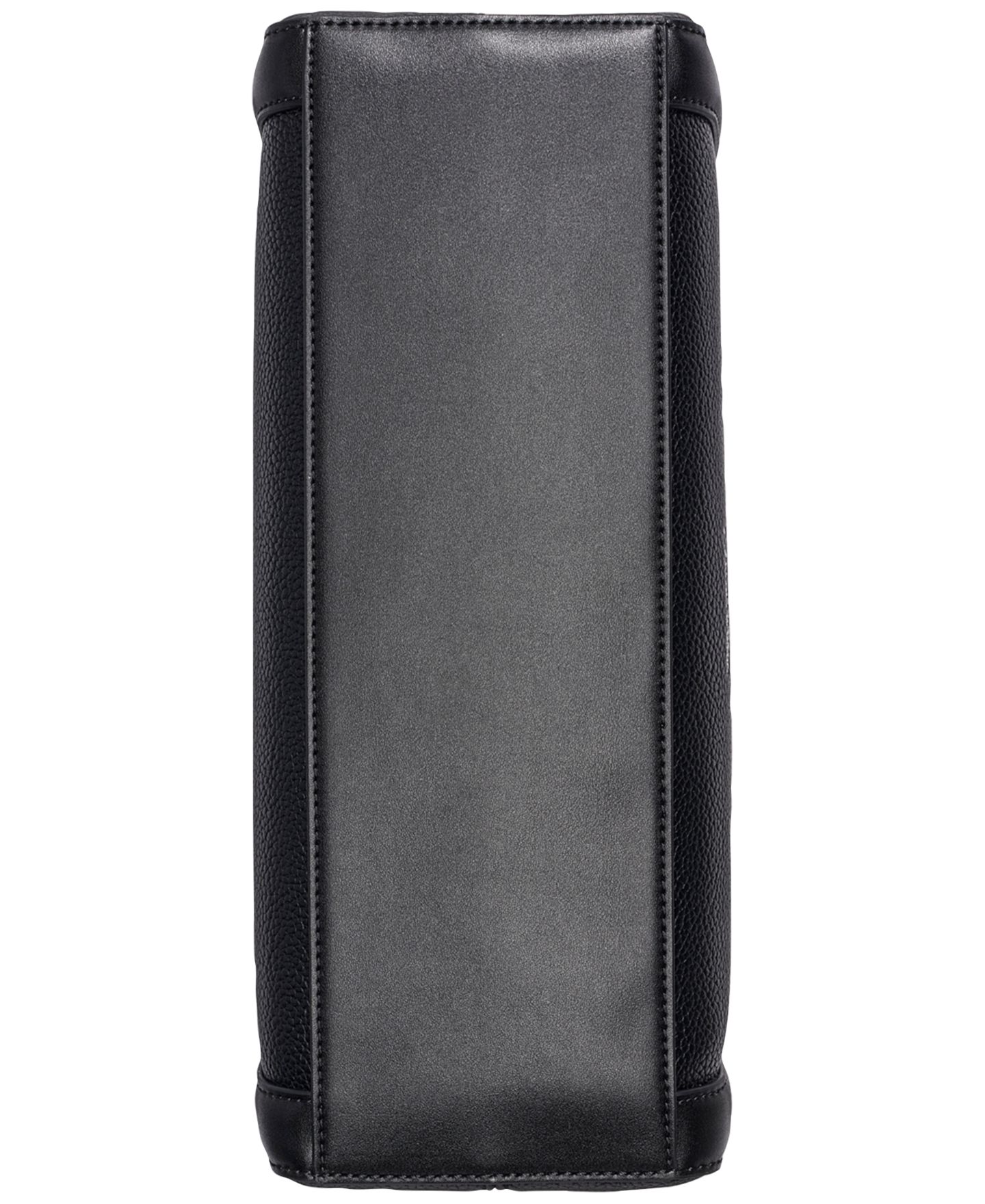 Женская сумка Calvin Klein Jean Top Zipper Satchel with Removable Hangoff, цвет: Чёрный / Серебряный — фото 5