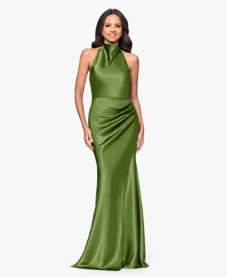 Petite Long Halter Dress