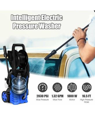 SUGIFT 2030PSI 1800W Electric High Pressure Washer with Hose Reel