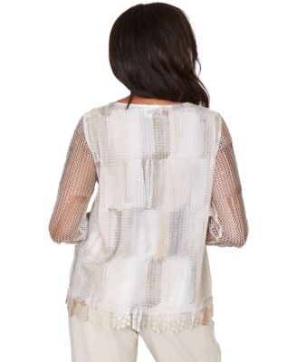 Petite Crewneck Knit Top