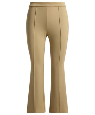 Petite Coulson Mid-Rise Flare Ankle Pants