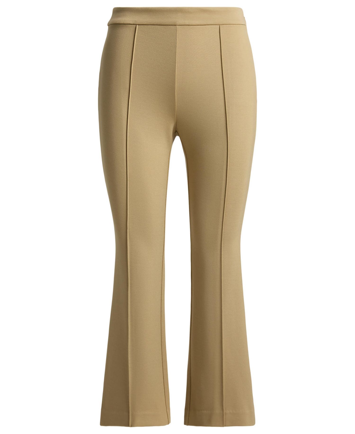 Petite Twill Flare Ankle Pants
