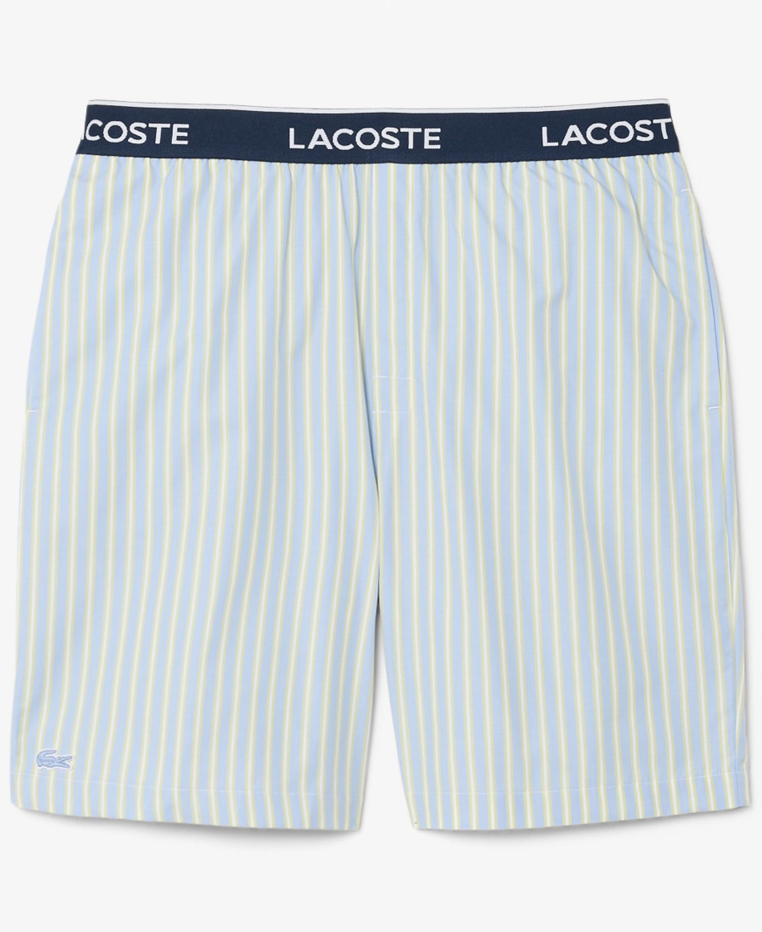 Men's Loungewear Striped Straight-Fit Shorts