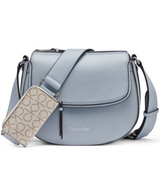 Bella Adjustable Crossbody with Signature Zippered Pouch