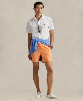 Men's 5-3/4-Inch Traveler Classic Swim Trunks 