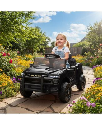 12V Licensed Dodge RAM 3500 Kids Ride on Car with Dual Motors