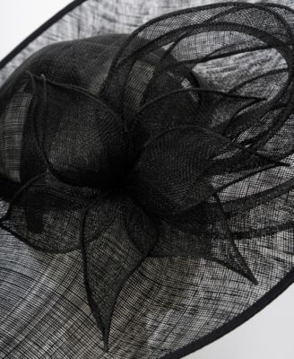 Sinamay Hatinator Self Flower Hat