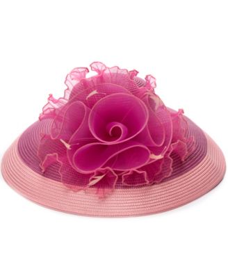 Two-Tone Extra Wide Brim Hat