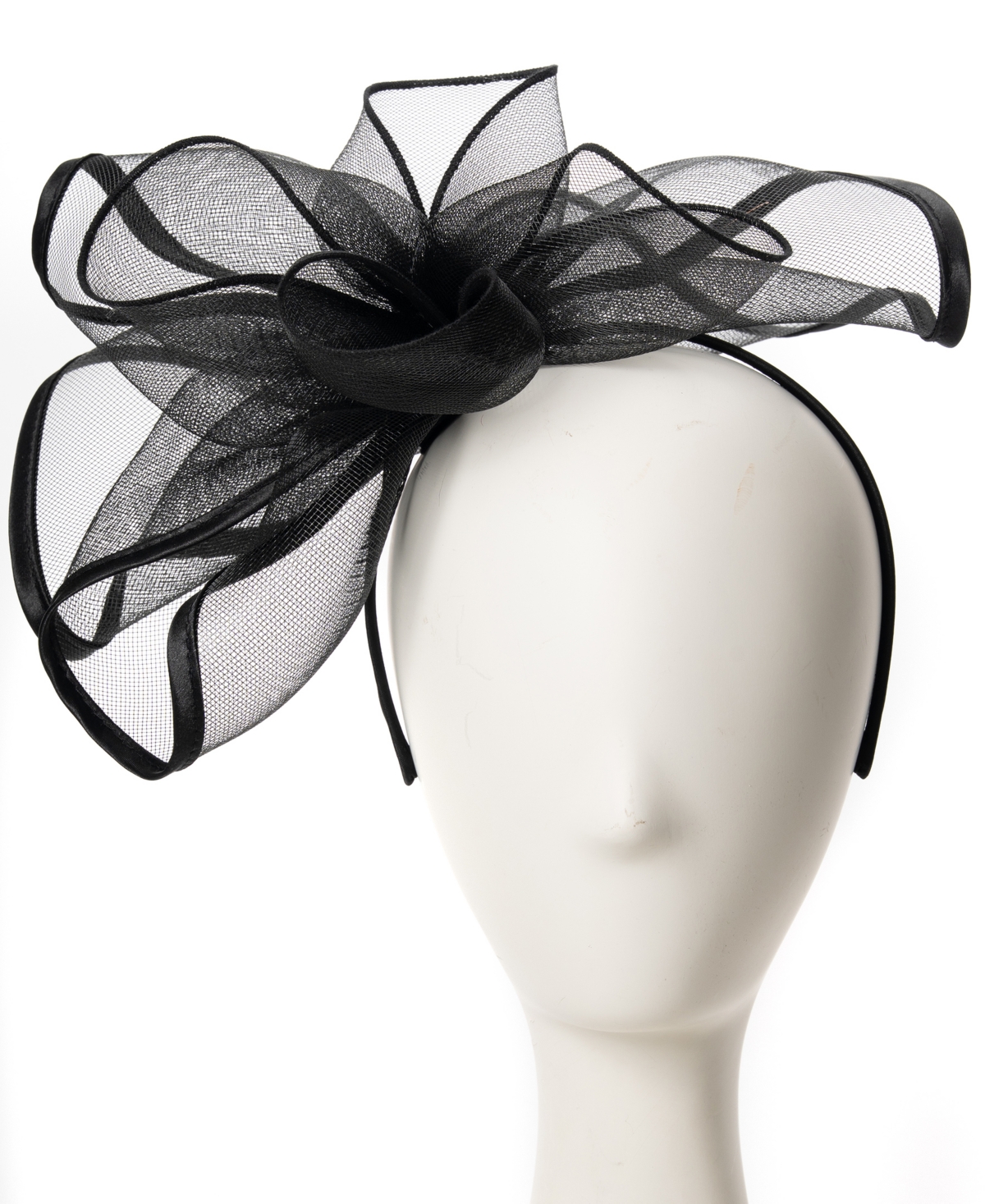 August Hats Crinoline Rosette Fascinator Hat