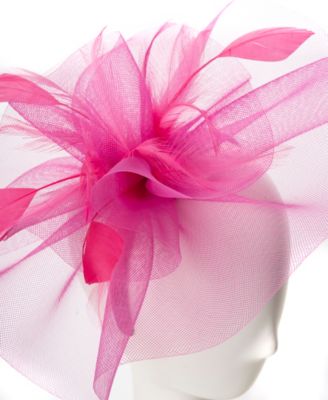 Double Layer Crinoline Fascinator Hat
