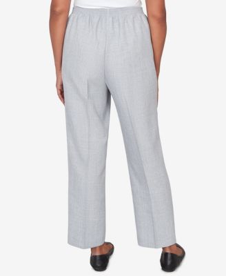 Petite Al Fresco Tailored Flat Front  Pants