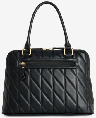 Quilted Dome Satchel