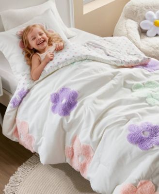 Intelligent Design Gracie Floral Reversible 3-Pc. Comforter Set, Twin